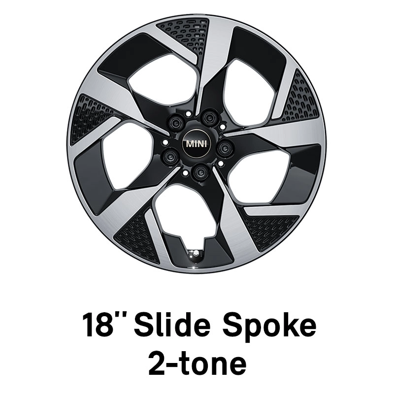MINI Rim: 18 inch slide spoke 2-tone