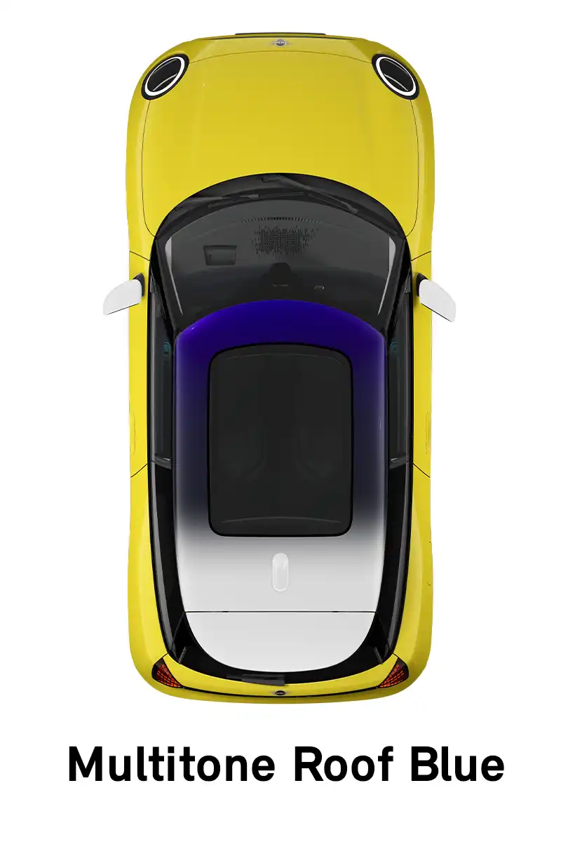 MINI Roof: Multitone Roof Blue