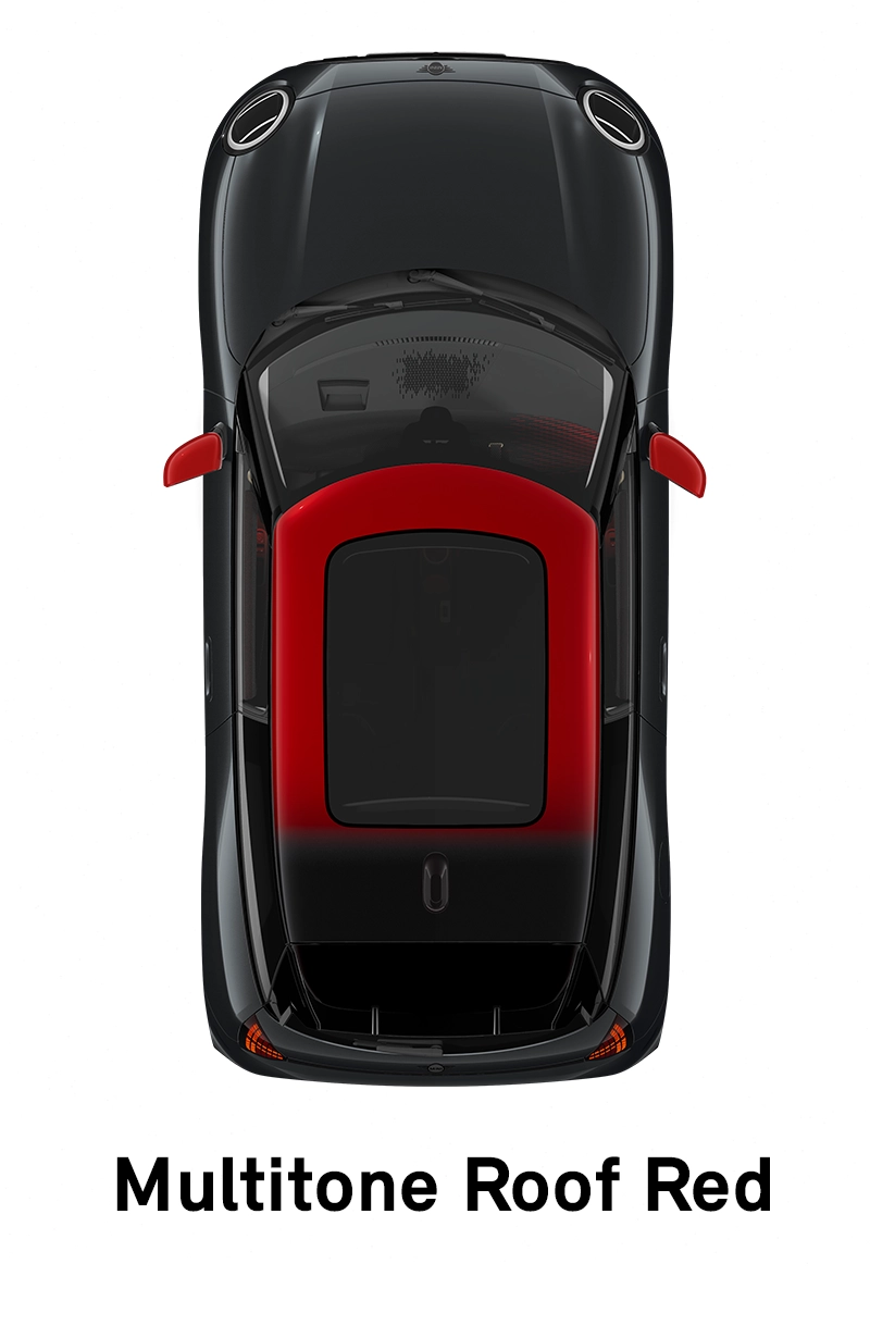 MINI Roof: Multitone Roof Red
