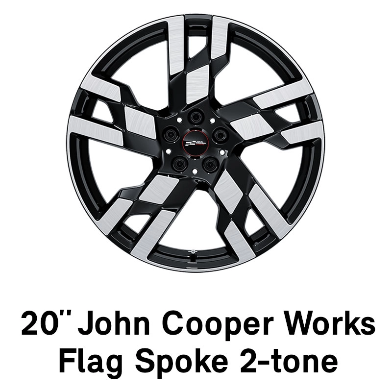 MINI Rim: 20 inch JCW Flag Spoke 2-tone