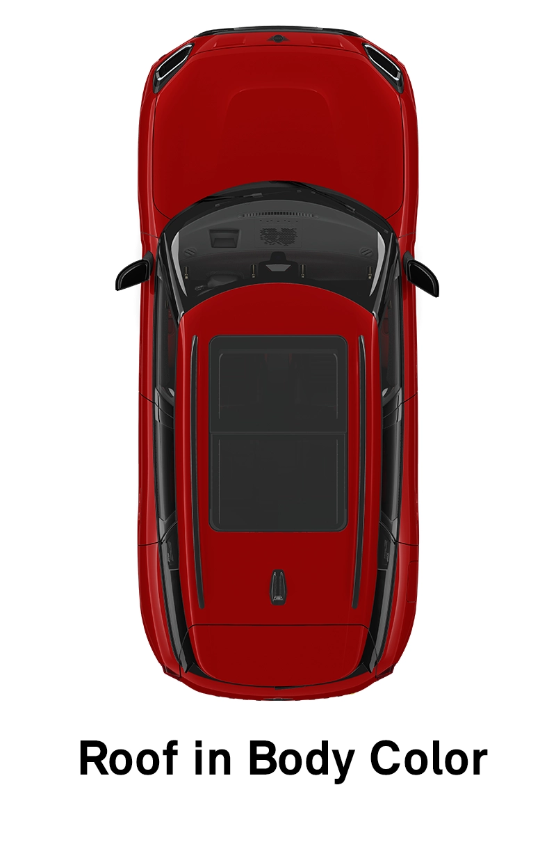 MINI Roof: Roof and Mirror Caps in Body Colour