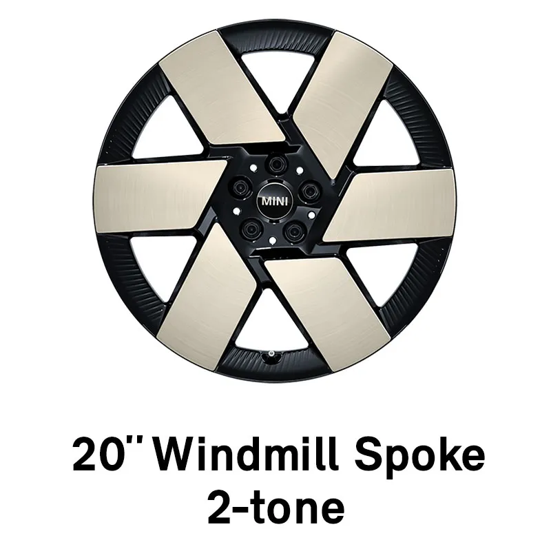 MINI Rim: 20 inch Windmill Spoke 2-tone