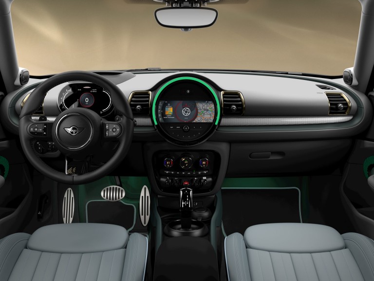 MINI Clubman Untold Edition – interior – Sage Green seating