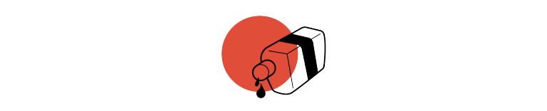 Oil change service icon.