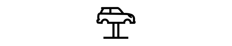 MINI on a lift icon.